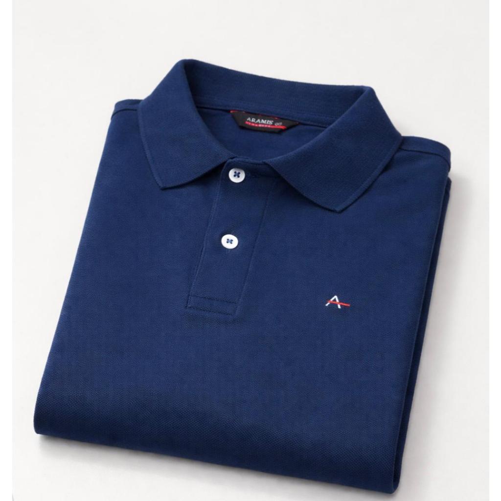Camisa Polo Masculina Social Azul Marinho Algodão Premium Confortável Elegante e Casual