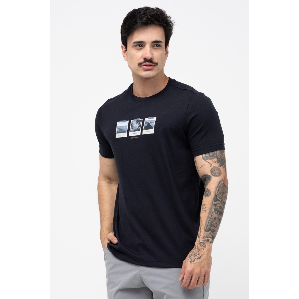 Imagem Camiseta Básica Masculina Rota do Mar 100% Algodão Premium Estampada Confortável Macia Lançamento