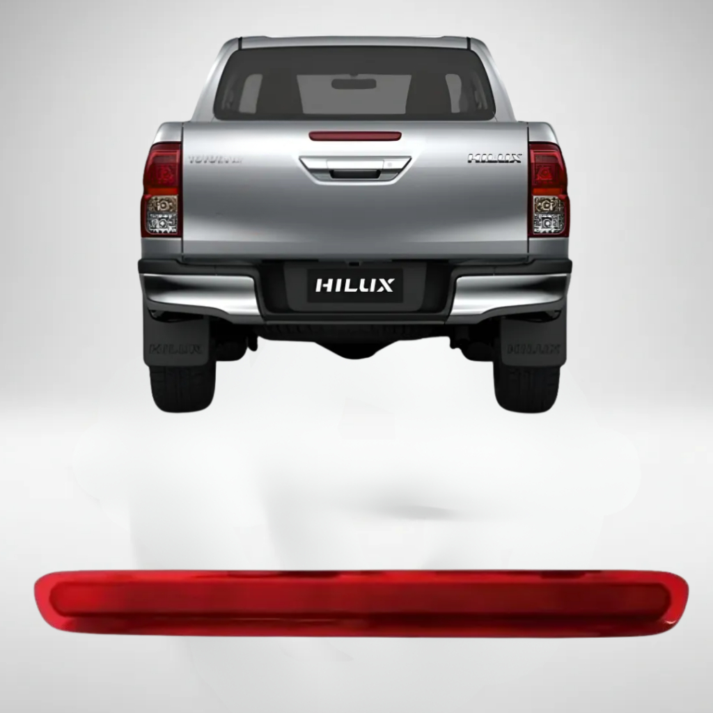 Break Light Vermelha Hilux 2016 2017 2018 2019 2020 2021 2022 2023 2024 2025 Tampa Traseira