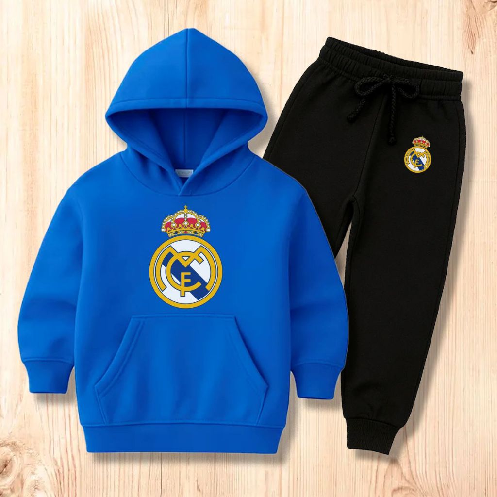 Conjunto Moletom Infantil  Real  Blusa De Frio Com Toca Mais Calça Flanelado Pronta Entrega