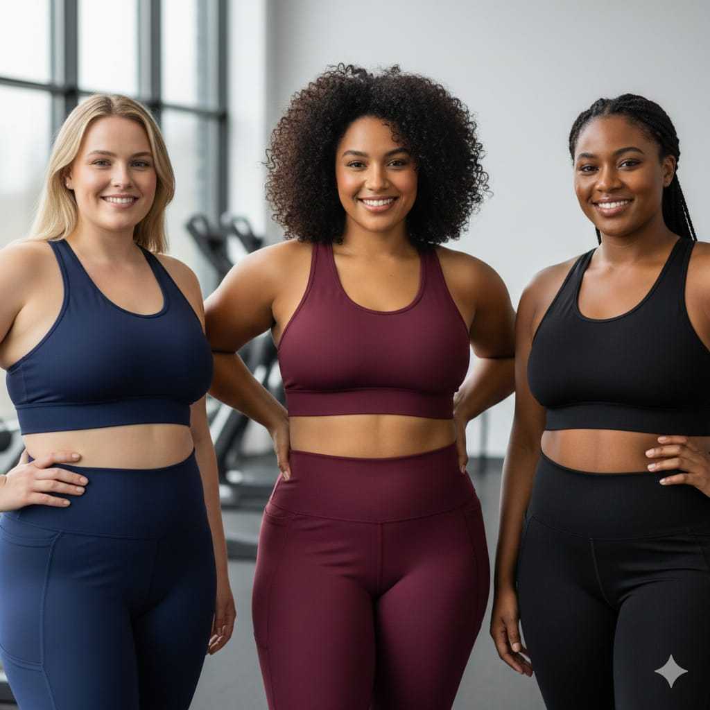 Kit 3 Top Plus Size Academia Alta Sustentação Nadador Zero Transparência Conforto Diário em Oferta na Shopee