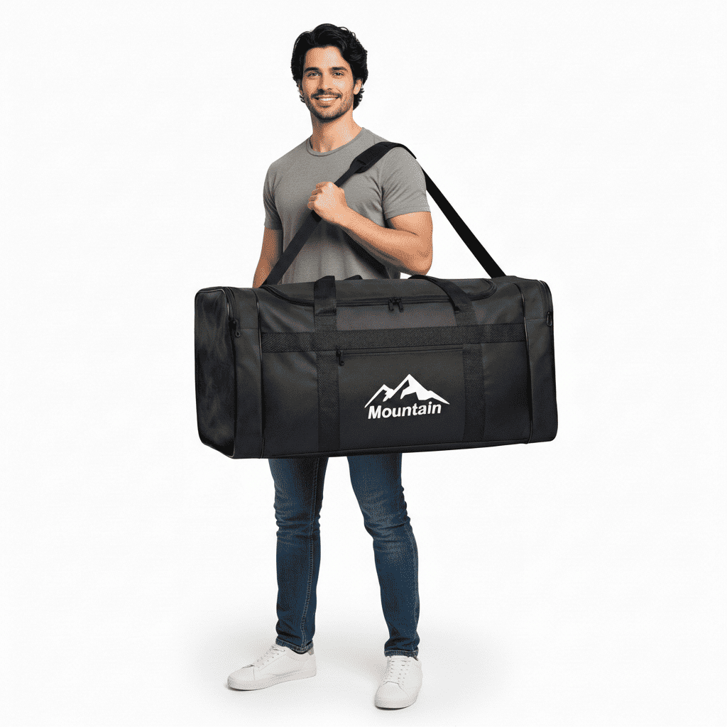 Bolsa De Viagem Grande 45l Sacola Mala De Bordo Transversal 23kg Bagagem Resistente Capacidade G GG
