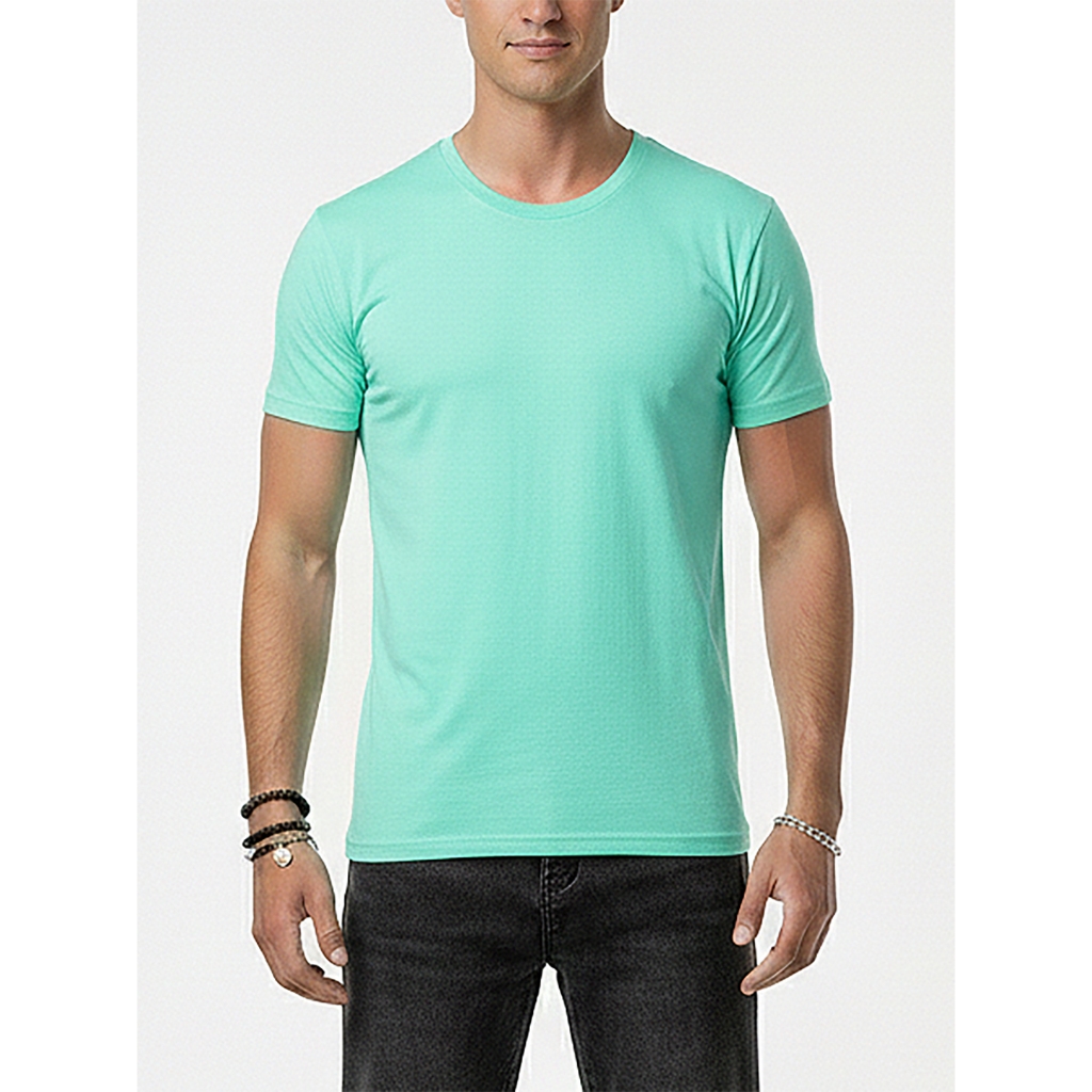 Camisetas Básicas Verde Água Unisex T-Shirt Tee - No Sense