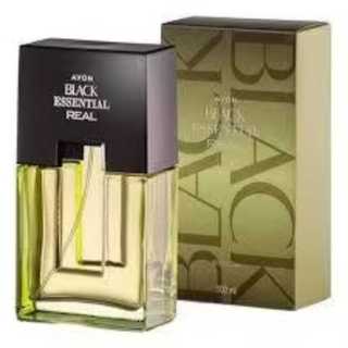 Colônia masculina Avon Black Essential Real 100ml