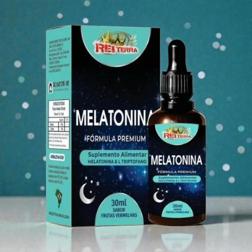 Suplemento Alimentar Melatonina E Triptofano Premium 30ml - Rei Terra