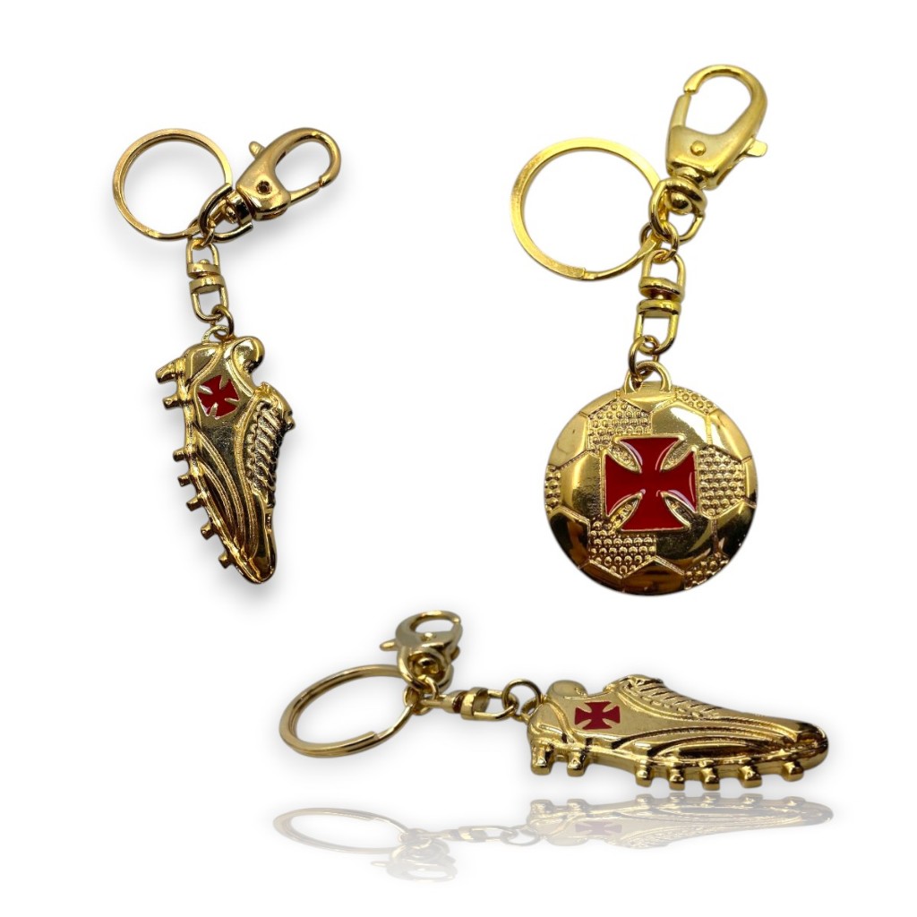 CHAVEIRO OURO DIVERSOS OFICIAL/ORIGINAL VASCO em Oferta na Shopee