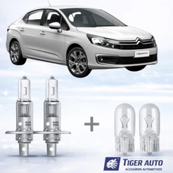 Lampada farol ALTO + LANTERNA CITROEN C4 LOUGE 2013 ATÉ 2025
