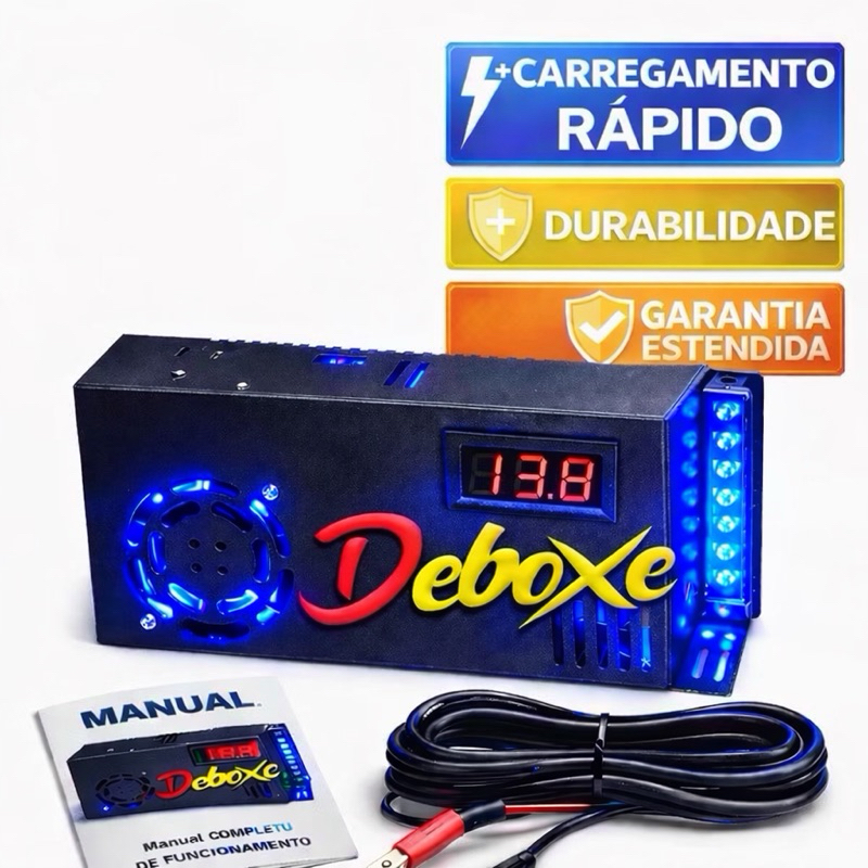Fonte Automotiva Chaveada PRETA BLACK Deboxe UV + LED meo  13,8 -15V 150 Amperes.