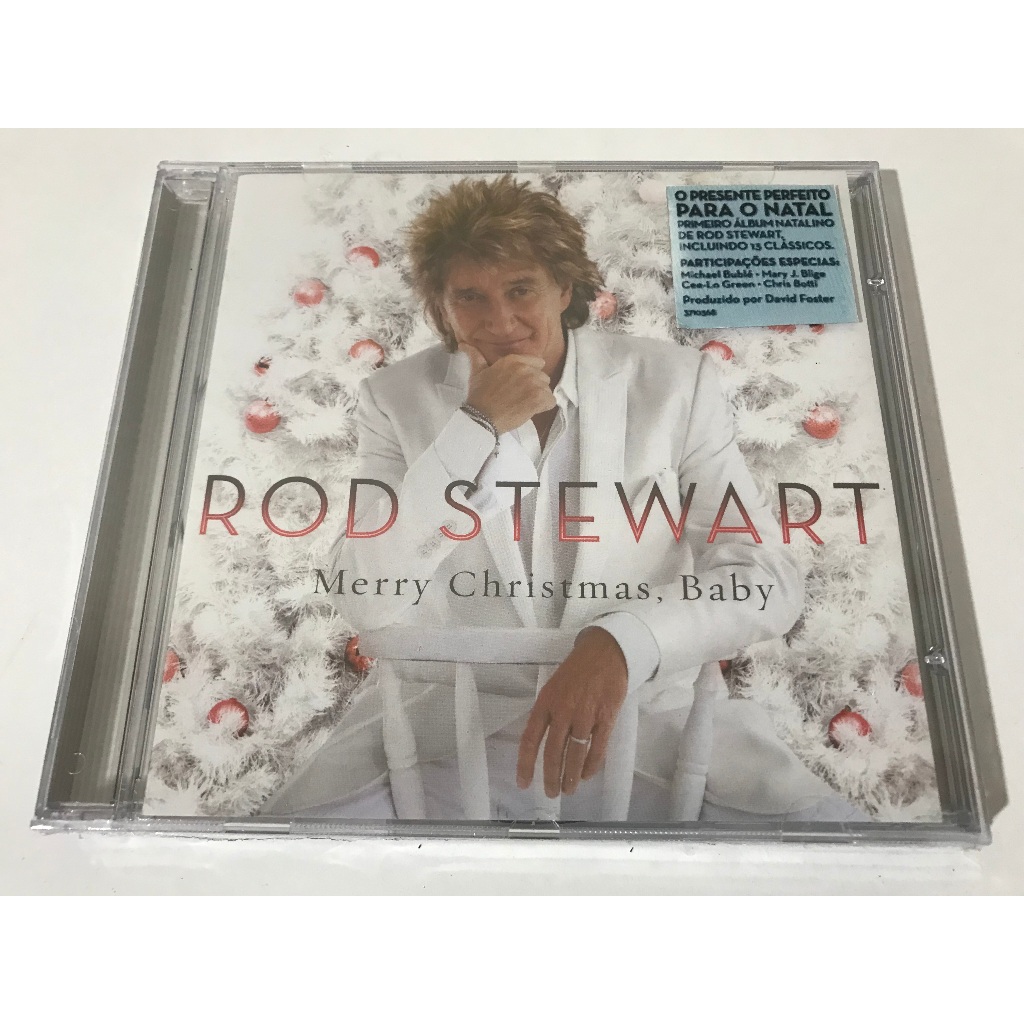 Rod Stewart - Merry Christmas Baby Cd Original Novo Lacrado De Fabrica (Tiragem AA0010000)