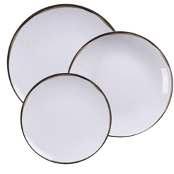 Aparelho de Jantar Tramontina Canyon em Porcelana Marmorizada – Kit com 4, 6 ou 12 Peças