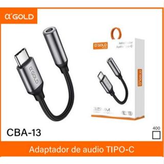 Adaptador de Áudio USB-C Conversor Tipo-C para P2 P3 3.5mm com DAC Cabo Auxiliar Fone Android CBA-13 em Oferta na Shopee