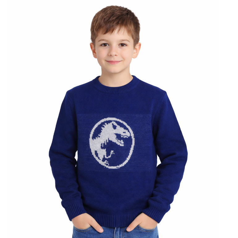 Blusa de Lã Juvenil Menino e Menina (7 a 12 anos) Tricot de Qualidade