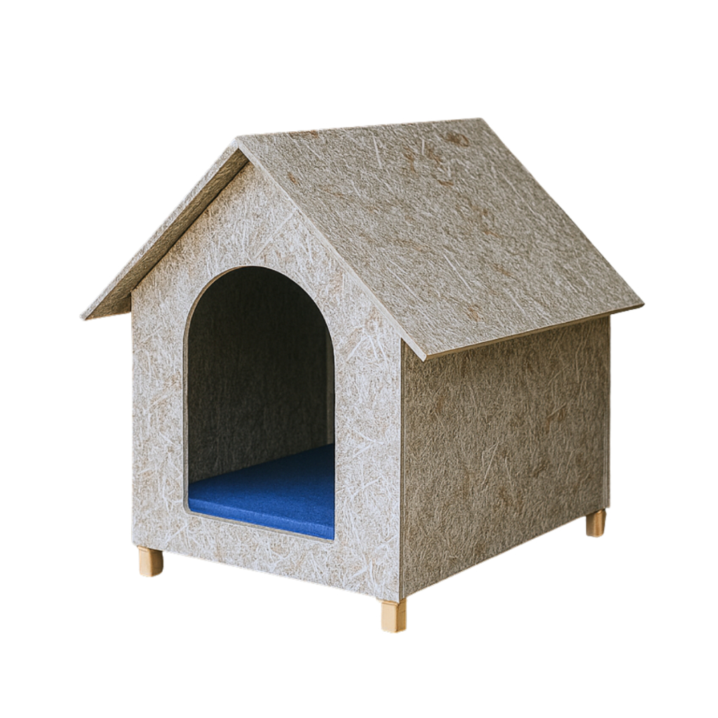 Casinha De Cachorro Pequena Casa N1 Desmontável Madeira Ecológica Pet Cães e Gatos
