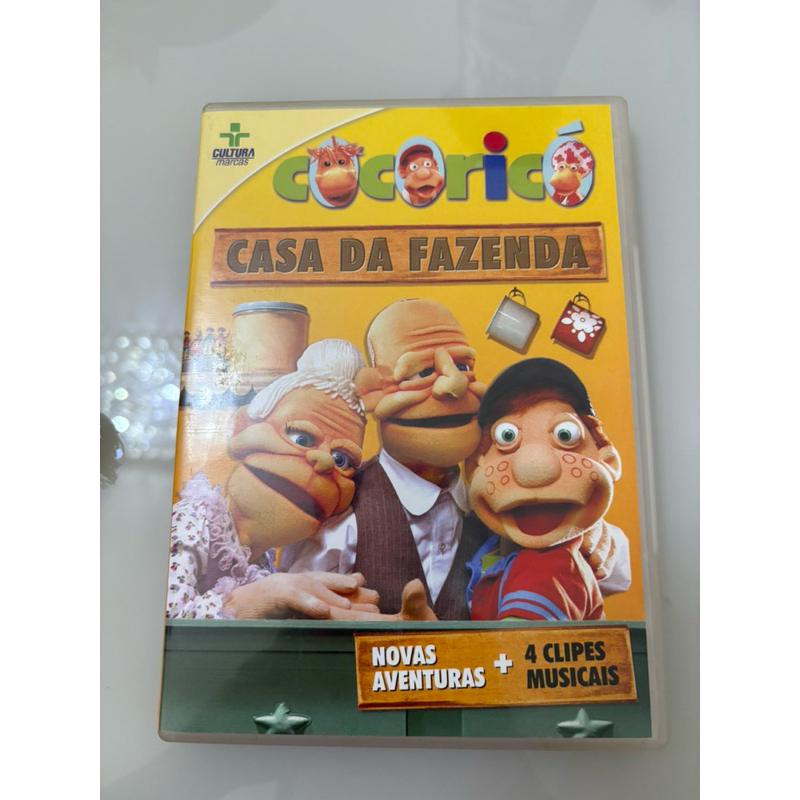 Dvd Cocoricó - Casa da Fazenda - Original Usado