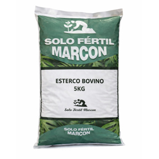 Esterco Bovino Curtido 5kg Solo Fértil Marcon em Oferta na Shopee