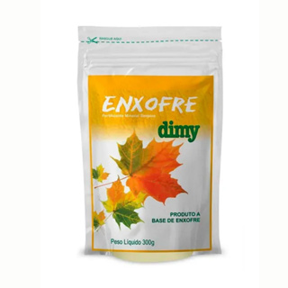 Enxofre DIMY 300g - Ideal para rosas do deserto, frutíferas, plantas em geral - Combate fungos e ácaros em Oferta na Shopee
