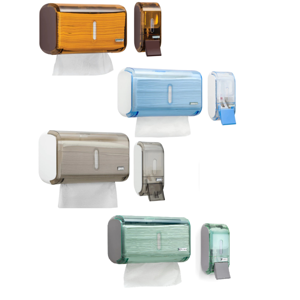 Porta Papel Toalha E Saboneteira Liquido e Alcool Gel Dispenser Banheiro Premisse