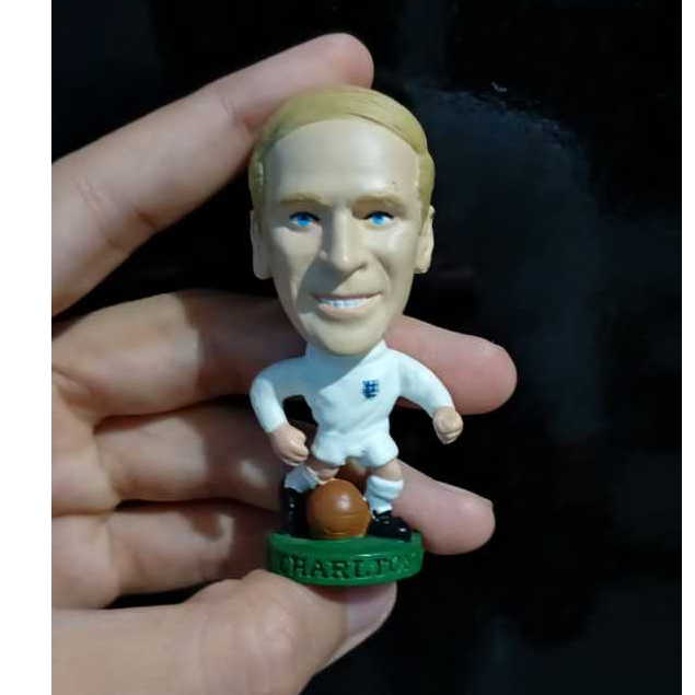 Mini craque Prostars Bobby Charlton, Inglaterra, copa de 1966.