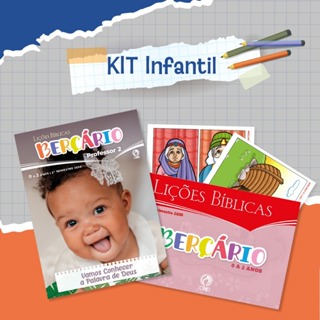 KIT Berçário -  1 Pasta visual + 1 Professor - 2º Trimestre 2026 em Oferta na Shopee