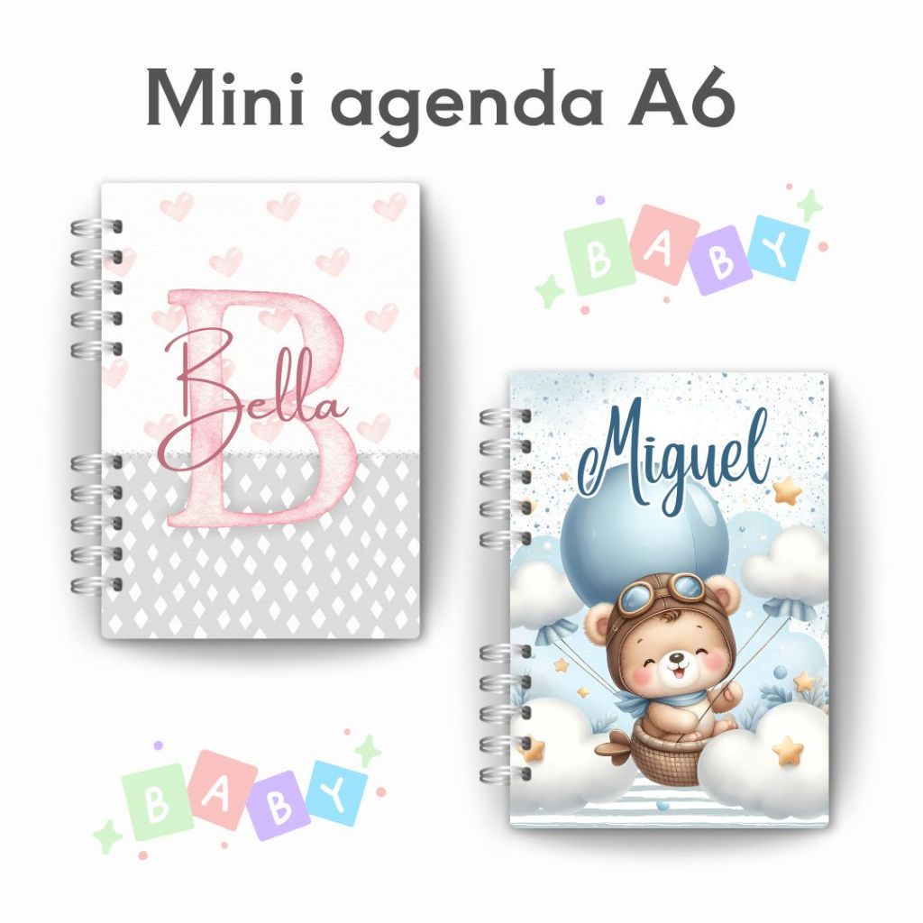 Bloquinhos Personalizados Lembrancinha – Maternidade, Chá de Bebê e Batizado, Aniversário