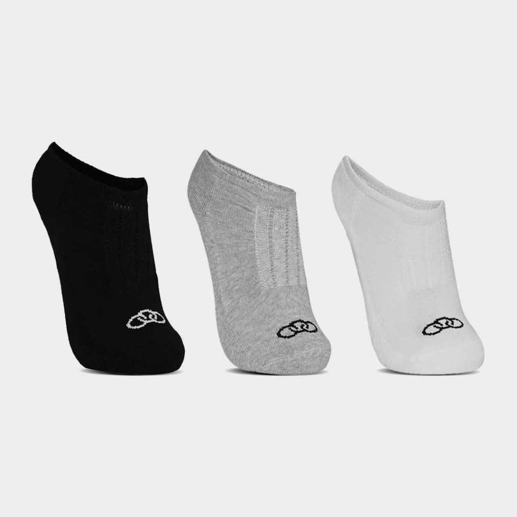 Meia Olympikus Invisivel Kit 3 Pares Soquete Unissex 81923/81924 em Oferta na Shopee