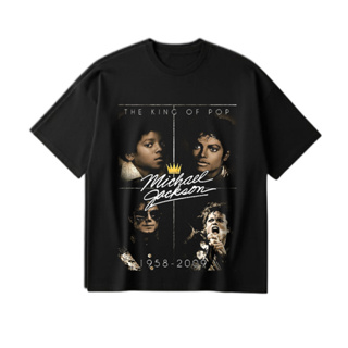 Camiseta Camisa Blusa Unissex Algodão Cantor Pop Michael Jackson em Oferta na Shopee