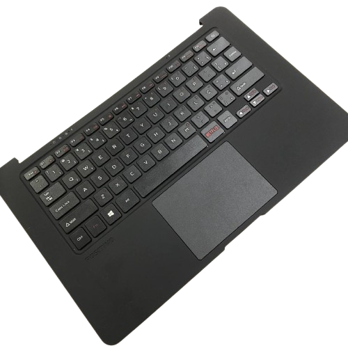 Carcaça Base + Teclado Positivo Motion Q232A C/ Netflix - Preto