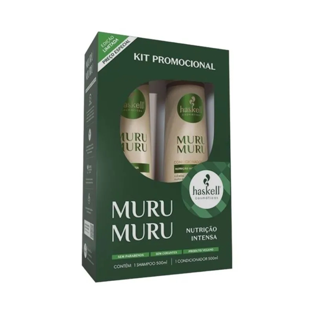 Haskell Kit Murumuru Shampoo e Condicionador 500ML