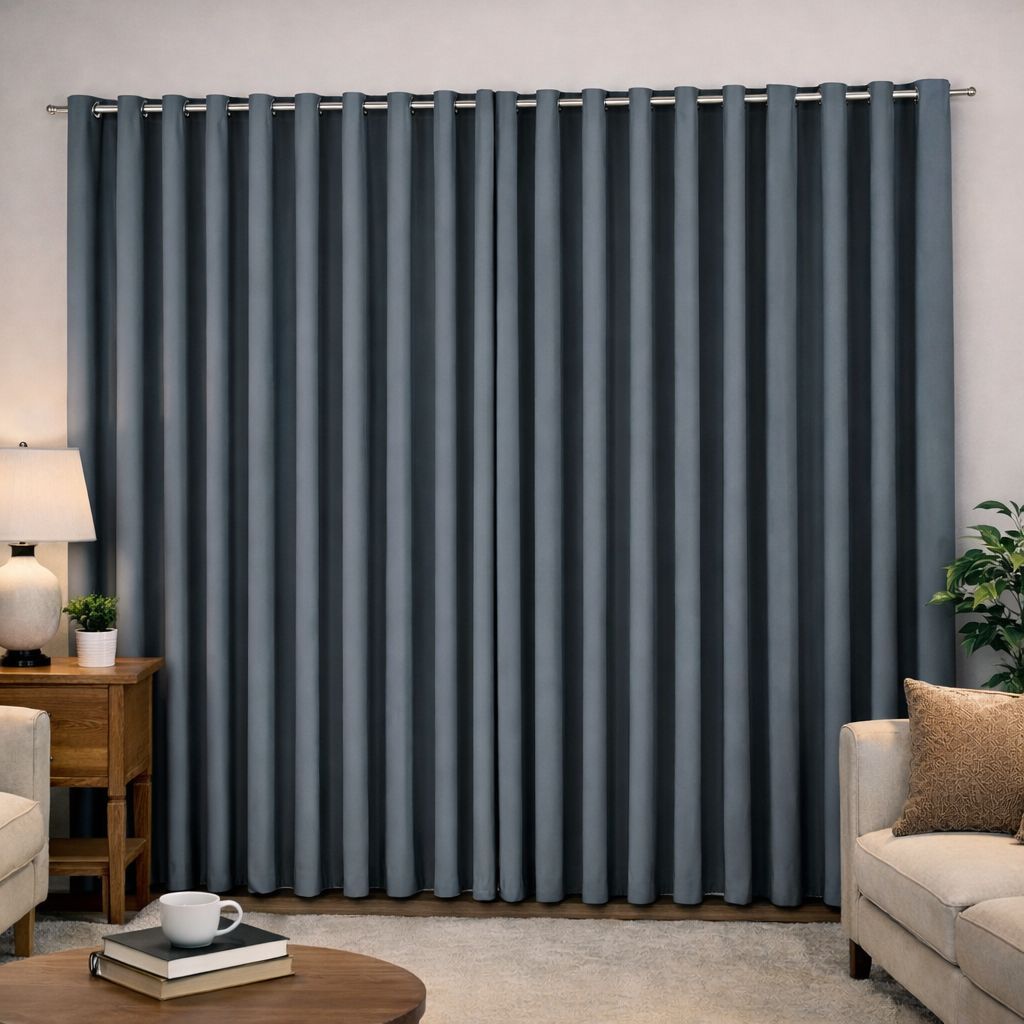 Cortina Blackout Em Tecido Grosso Quarto Sala Corta Luz 2,80 x 1,70 ( L x A ) em Oferta na Shopee