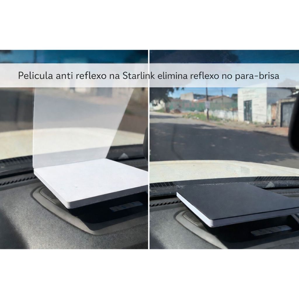 Película Adesiva Anti Reflexo Para Starlink Mini Gen 4 Discreto Painel Motorista ANTI Raios UV>PRETo em Oferta na Shopee