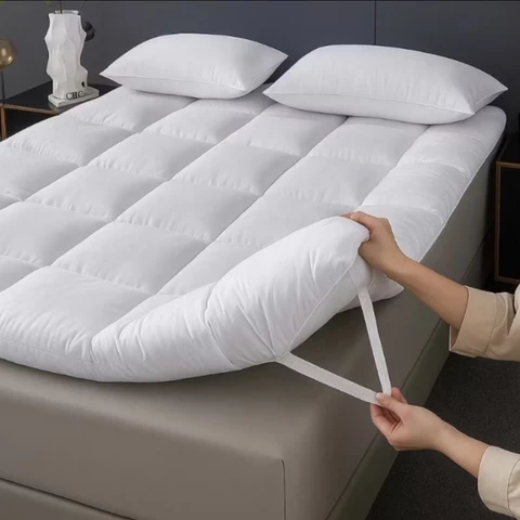 Pillow top cama solteiro , casal , Queen e king  box protetor de colchão macio toque de pluma várias cores.