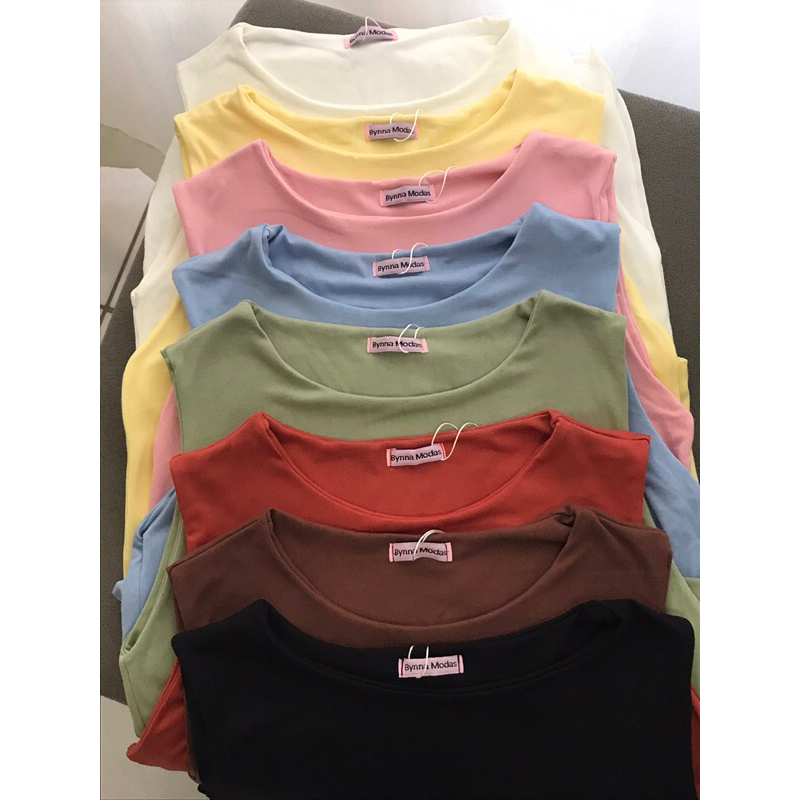 kit 2 regatas femininas blusa feminina rosa azul marrom verde escuro verde claro amarelo marsala preto branco