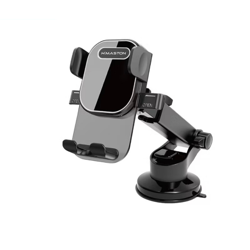 H'maston CJ-72 Suporte Veicular para Celular Ventosa Universal Trava Automática Celular Gps Carro em Oferta na Shopee