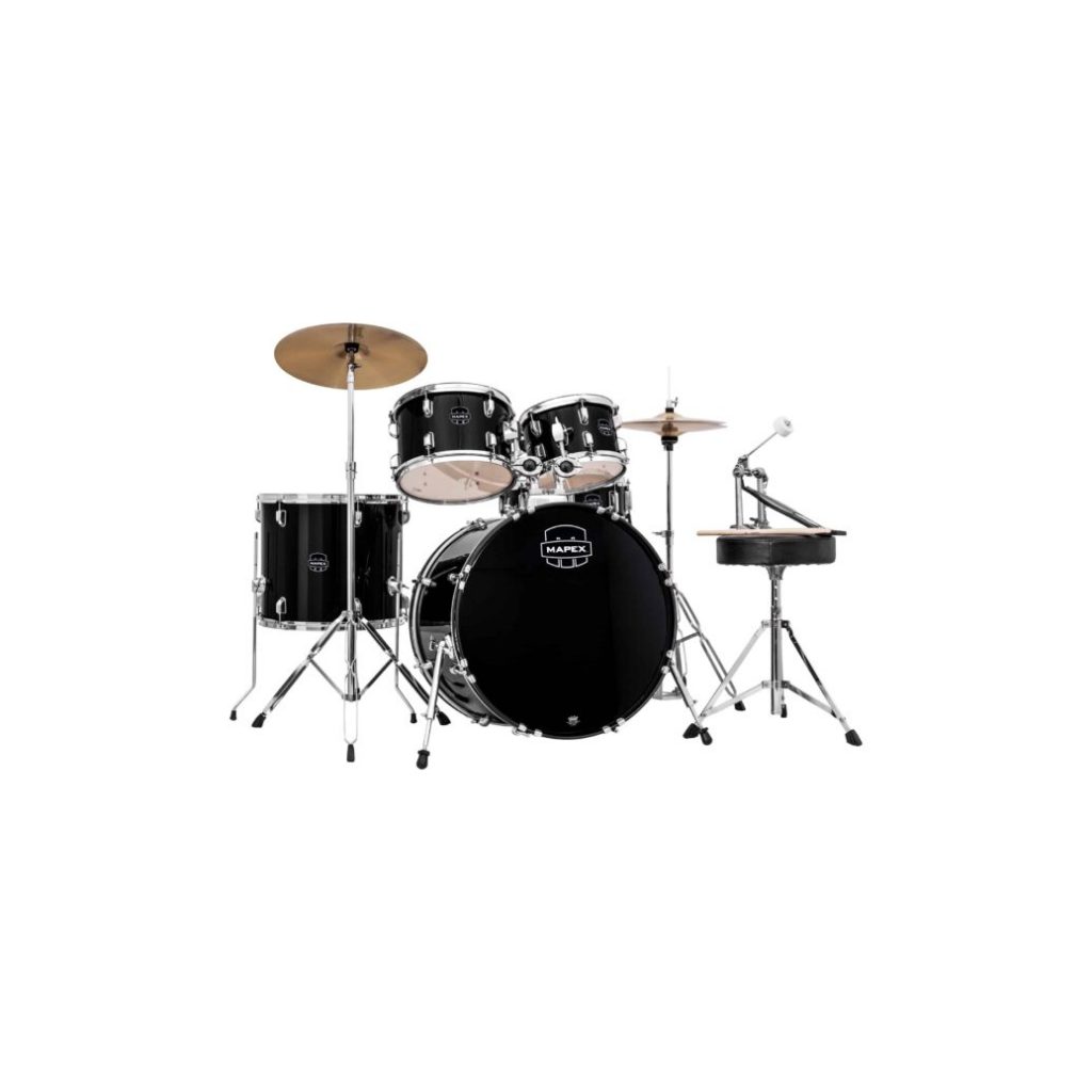 Bateria Mapex Comet 5 peças Dark Blue Preta em Oferta na Shopee