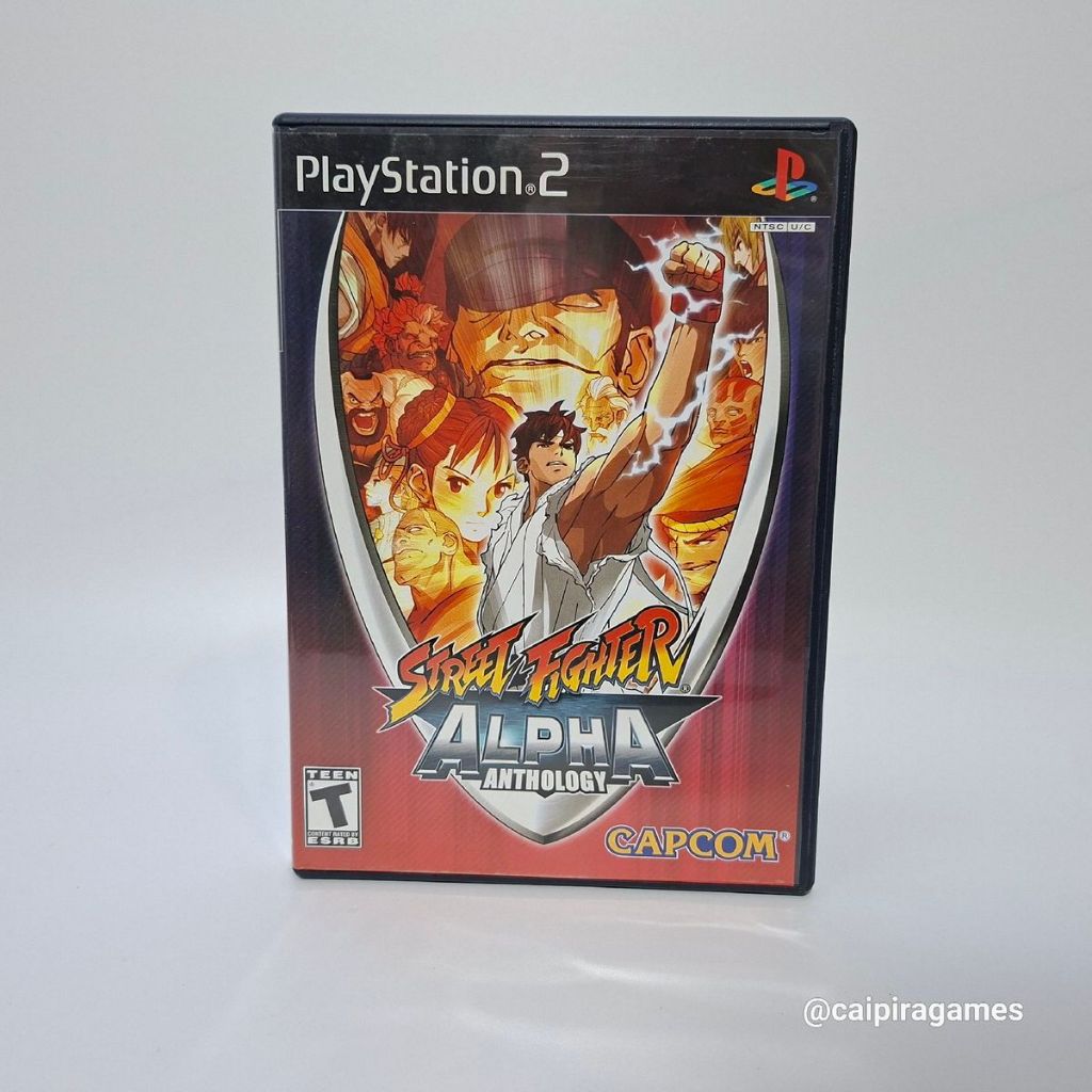 Street Fighter Alpha Anthology Playstation 2 Ps2