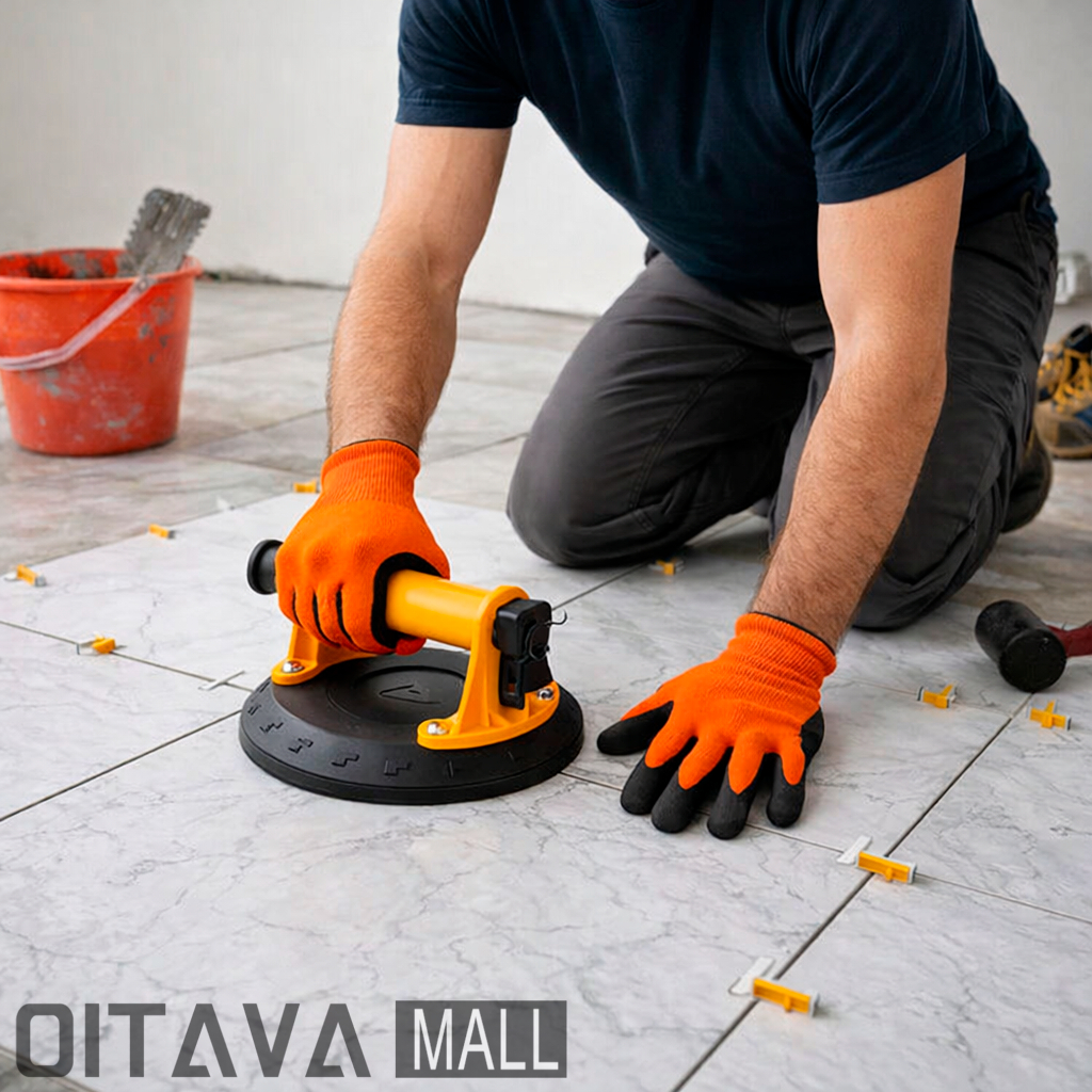 Ventosa a Vácuo Profissional 20cm Para Vidro Porcelanato Piso em Oferta na Shopee