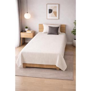 Colcha Cama De Solteiro Padrão Piquet Cobre Leito 1,40X2,20M em Oferta na Shopee