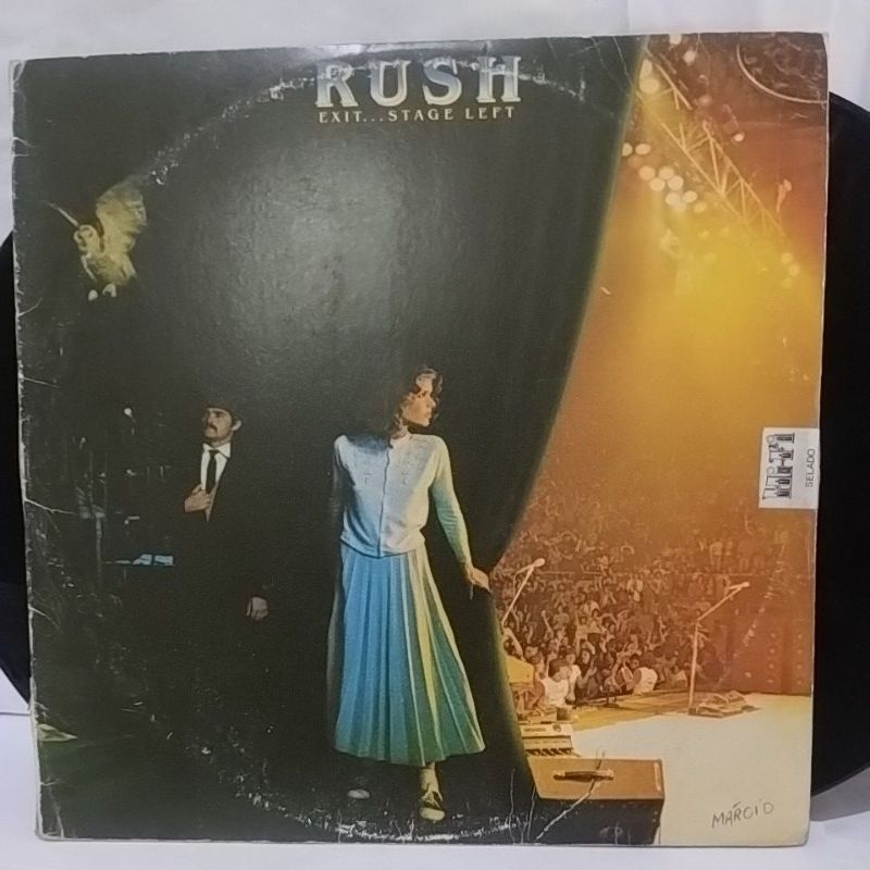 LP Disco de Vinil Rush Exit...Stage Left.