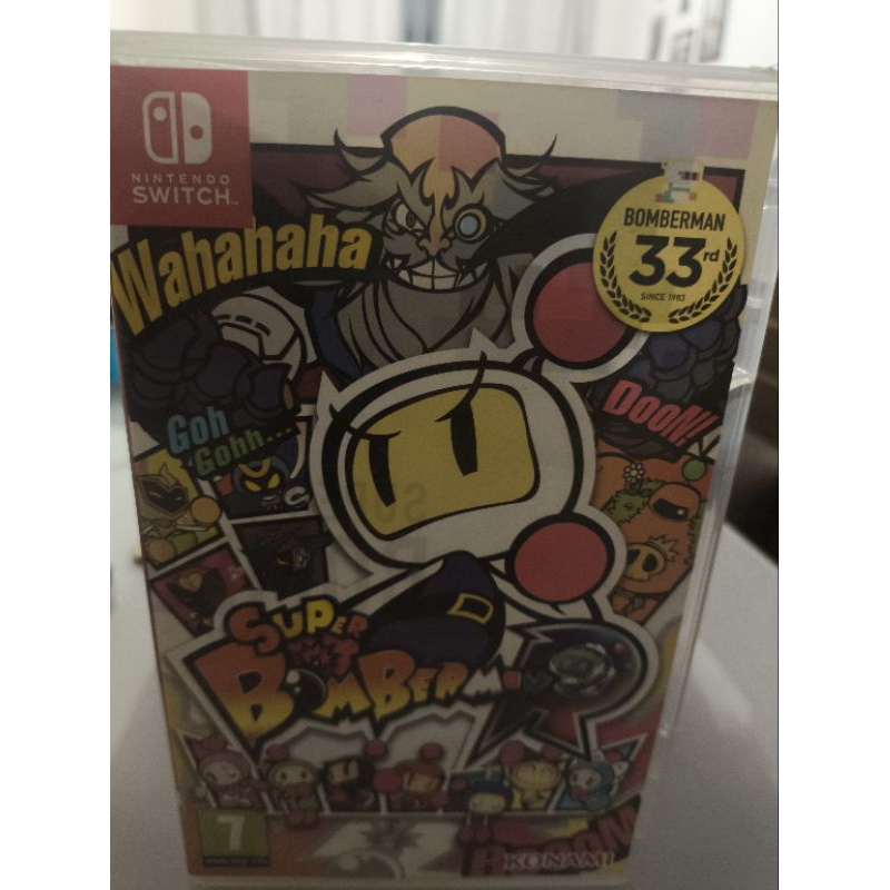 Jogo para Nintendo switch Usado Mídia Física Original Super Bomberman R
