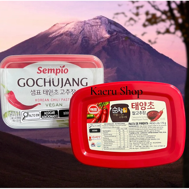 Pasta de Pimenta coreana Gochujang Importado Comida importado