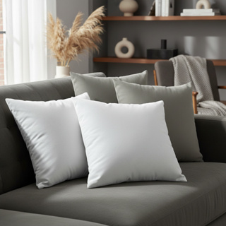 Kit Com 4 Capas de Almofada Tecido Blackout Liso 40 cm x 40 cm Para Sala Sofá Moderna Elegante em Oferta na Shopee