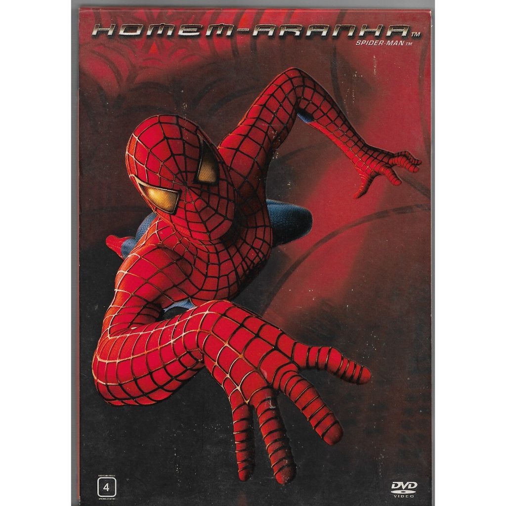 DVD Duplo | Homem-Aranha Spiderman | Super Heróis | Tobby Maguire |  2002 Original