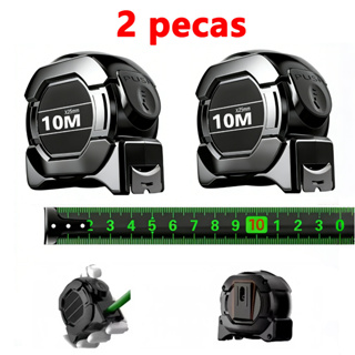 1 Peças /2 Peças Trena Profissional Fita Métrica Fluorescente Com Trava 5M/7.5M/10M Alta Precisão  Resistente A Quedas em Oferta na Shopee