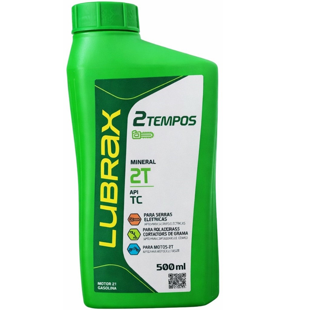 Óleo Lubrax Petrobras Moto Essencial Api Tc 2 tempos 500 ml