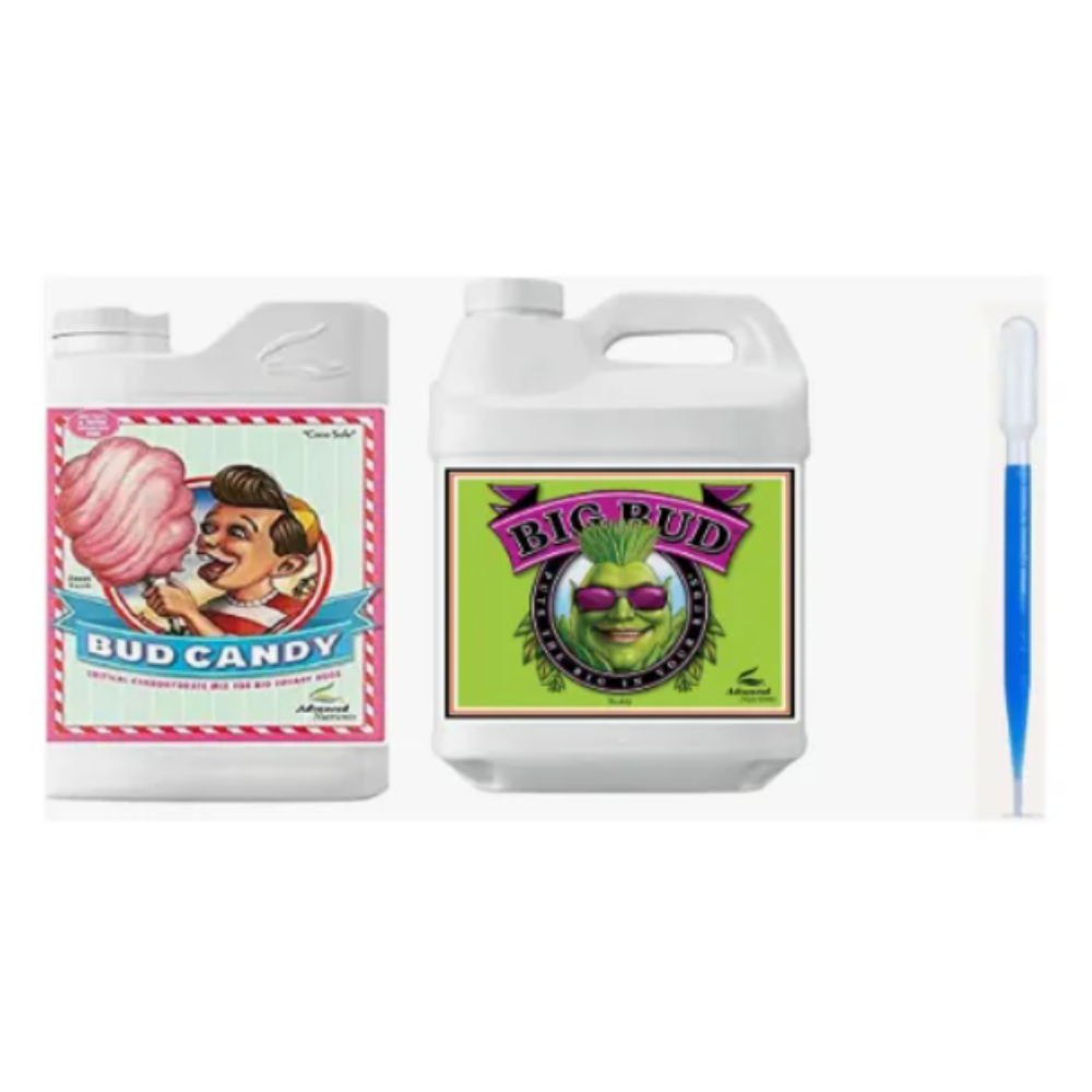 Kit Fertilizantes Advanced Nutrients Big Bud + Bud Candy Fracionado 50ml 100ml 250ml
