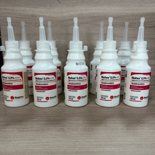 kit c/ 5 Unidades Riohex Sol. Alcoolica 0,5% 100ml - Rioquimica em Oferta na Shopee