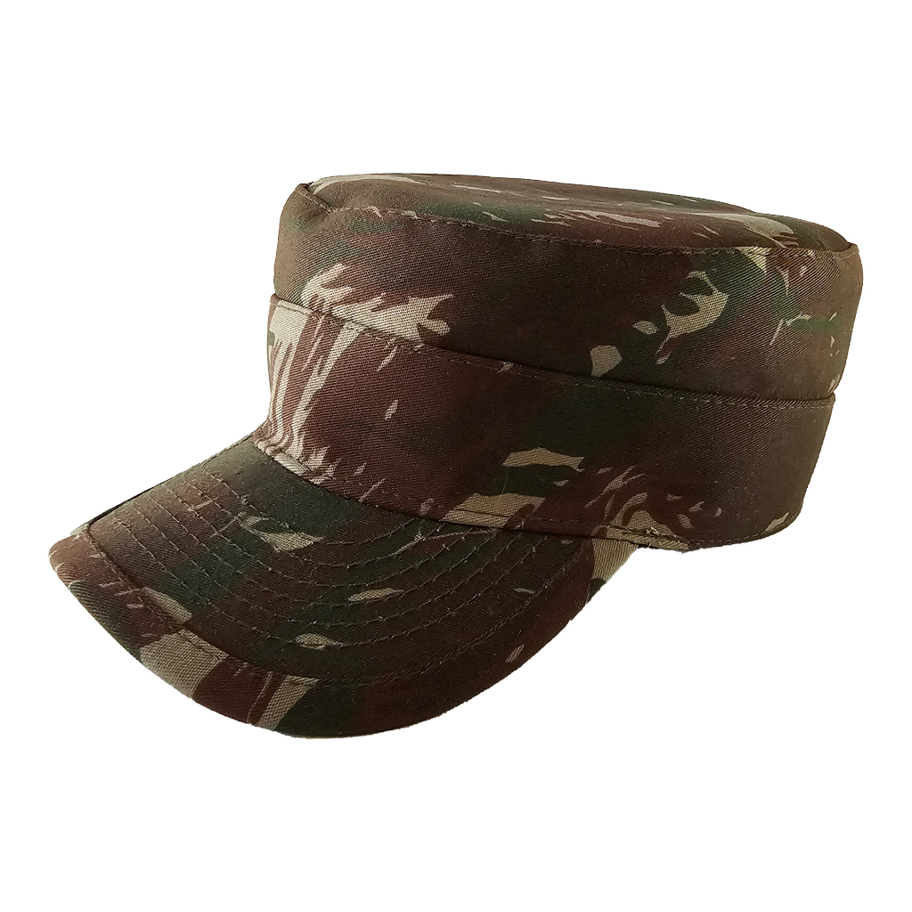 Boné Militar Camuflado Quepe Padrão EB Ajustável Velcro P M G