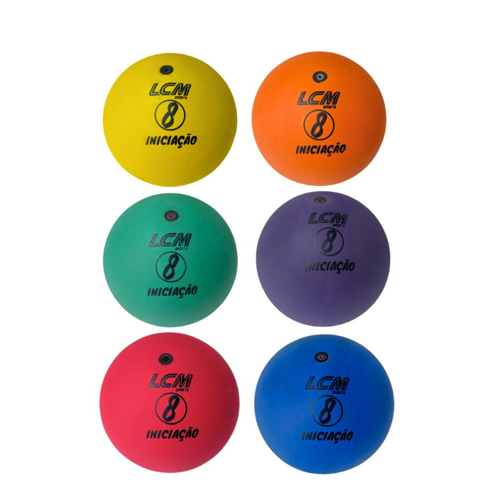Kit 6 Bolas de Iniciação Tamanho 8 Cores Sortidas