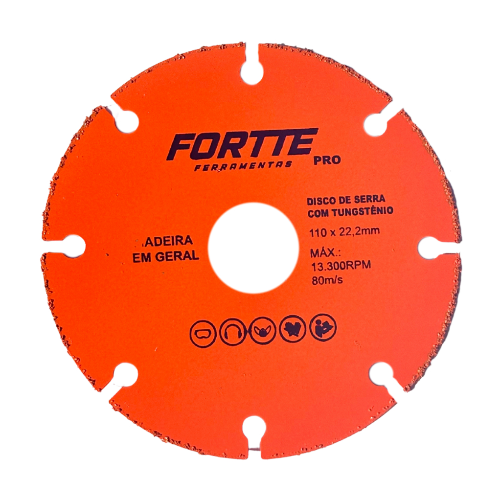 Disco Tungstênio Corte Madeira 110mm Esmerilhadeira em Oferta na Shopee