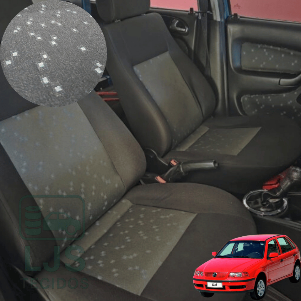 Tecido Tear Automotivo Bancos VW GOL /GOLF 1999 - 2003